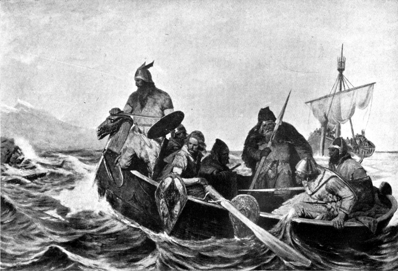 Vikingos. Wikimedia Commons